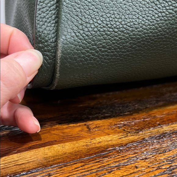 Kate Spade Dark Green Leather Shoulder Bag - Picture 10 of 17